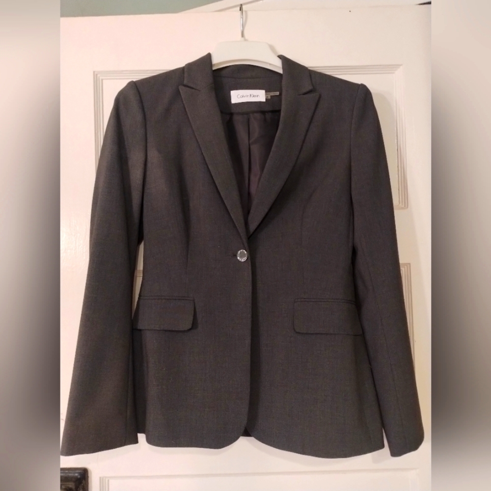 Calvin Klein blazer in charcoal